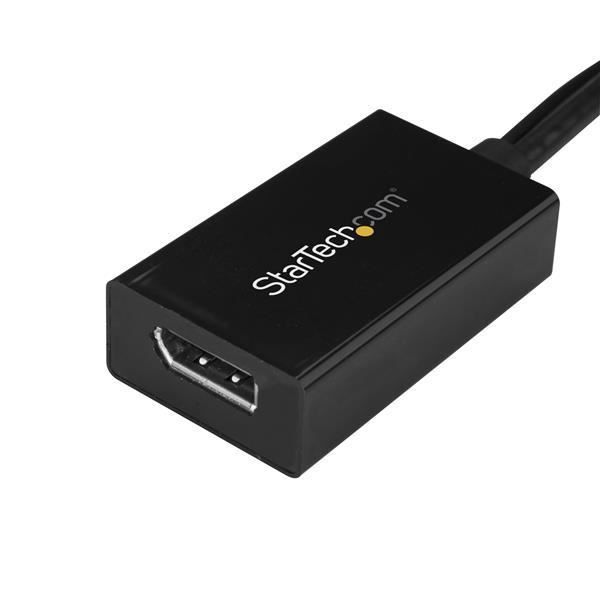 Adaptateur vidéo DVI vers DisplayPort - STARTECH - 1920 x 1200 - Plug and Play - Alimentation USB - Noir