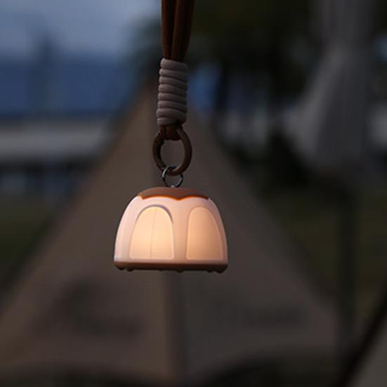 Night Light Lamp Small Lightweight Handbag Light Tent Design Portable Silicone USB-C Rechargeable Camping Night
