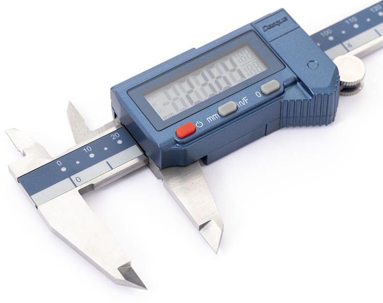 Dasqua High Quality 0-150mm Digital Vernier Caliper 0-6 IP54 Water Proof Digital Caliper 0-150mm/6 0-200mm/8 0-300mm/12 синий