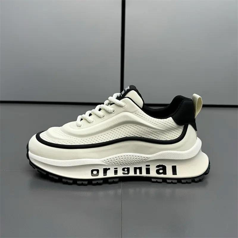 Fashion Fashion Avant-Garde Trend Casual Shoes High Street Tide Cool Driving Locomotive Shoes Handsome Trendy Mens Sports Running Shoes