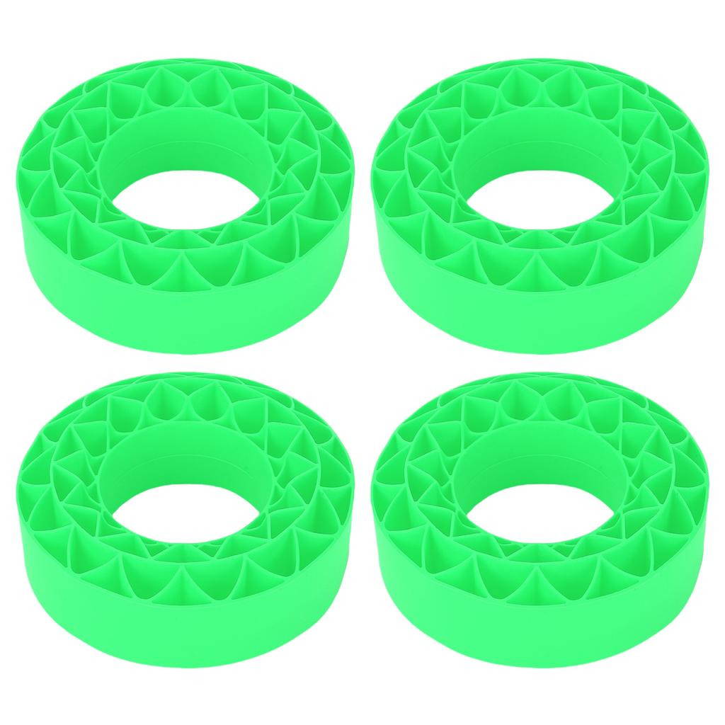 4 szt. Silikonowa wkładka do opon Pasuje do SCX10 III 106x42mm Żywy kolor 1,9 cala Zestaw pianek do opon