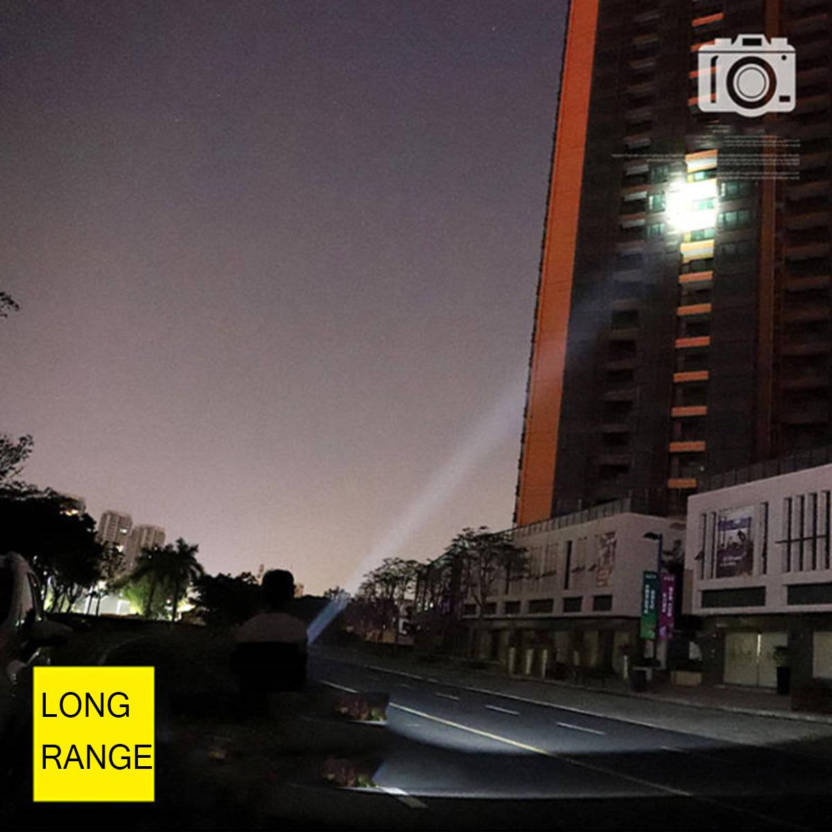 Faro Frontale LED Ricaricabile 200W Super Luminoso Impermeabile - Homelife_88