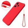 Compatible with Redmi 15/12: Liquid Silicone Full Coverage Protective Phone Case with High Aesthetic Appeal.