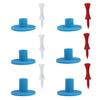 Rubber Golf Tee Holder Set Core Design Golf Nails Training Driving Range Tee