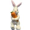 Sitzender Hase Stofftier Kaninchenpuppe Simulation Kaninchen Plüschtiere Kinderspielzeug Raumdeko