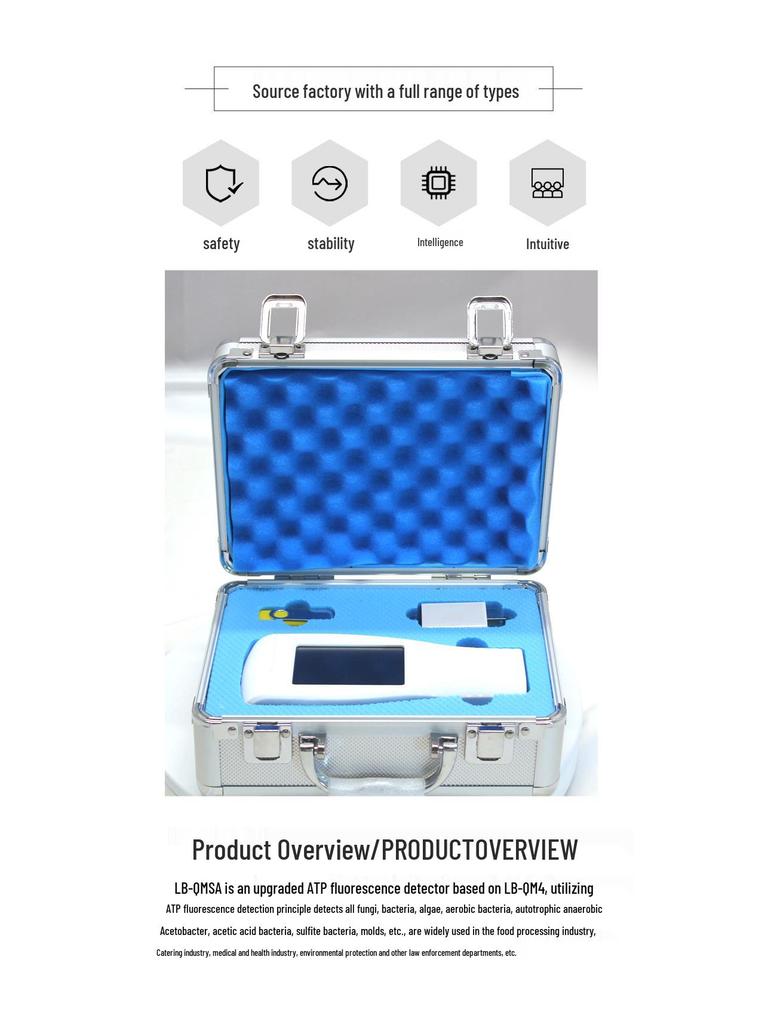 LB-QMSA High Precision Handheld ATP Fluorescence and Dissolved Oxygen Meter