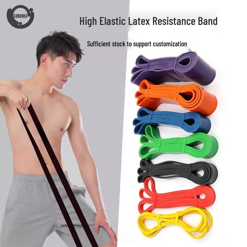 Natural Latex Fitness & Resistance Band for Pull-Ups & Strength Training - 2080mm Elastic Band