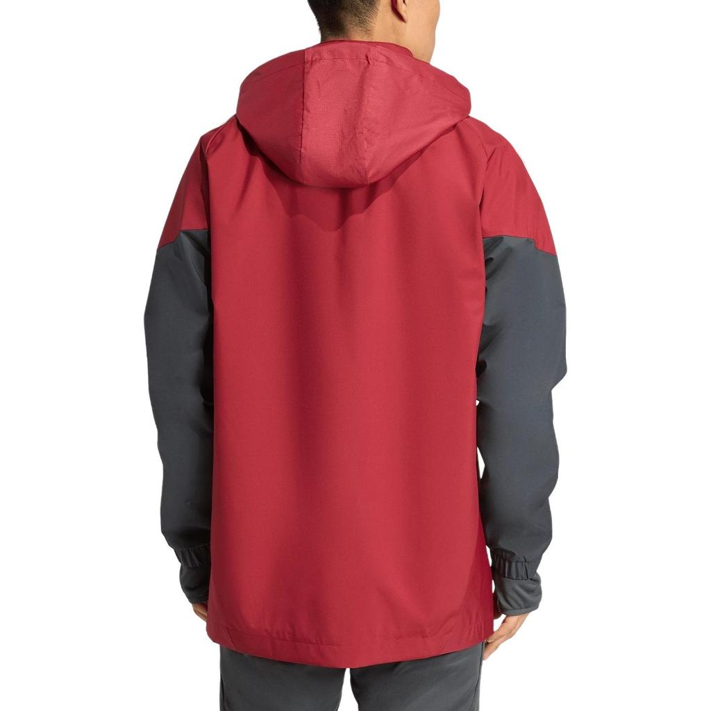 Adidas Arsenal Kapuzen-Reißverschluss Gestreifte Langarmjacke Herrenjacke JI9561