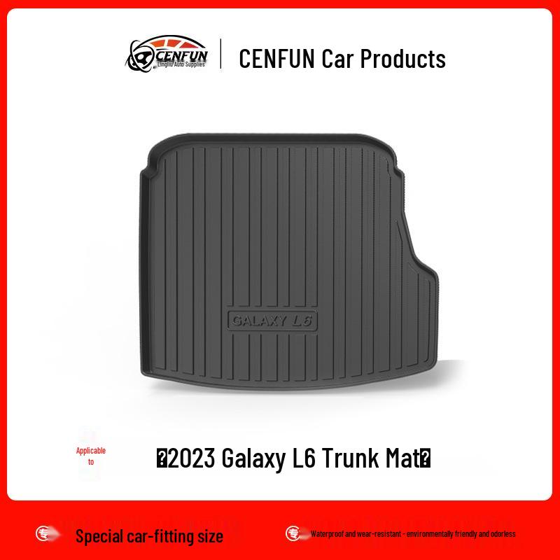 Geely Galaxy L6/L7 TPE Waterproof Floor & Trunk Mats, Odorless Backrest Pad, Eco-friendly Carpet for 2023 Models