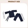 1/12 Taoist Suit Miniature Clothing Photo Props Chinese Realistic Doll Costume Accessories Men Dress