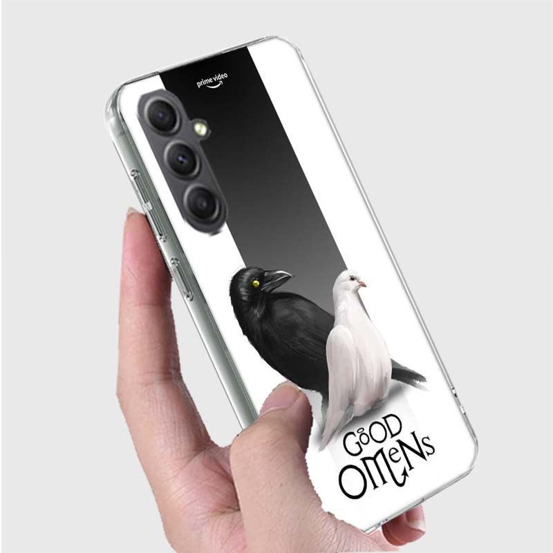 

Good Omens TV Phone Case For Samsung A15 A25 A35 A55 A12 A22 A32 A52S A13 A23 A33 A53 A14 A24 A34 A54 Galaxy A8 A6 A7 A72 A42 A9 Samsung A25 5G