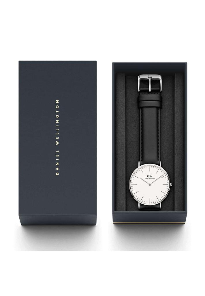 Rok Import Daniel Wellington DW Zegarek Klasyczny Sheffield 40mm Zegarek Marka Stylowy Popularny Biznesowy Skórzany Prezent Chłopak [Oficjalny sklep/2