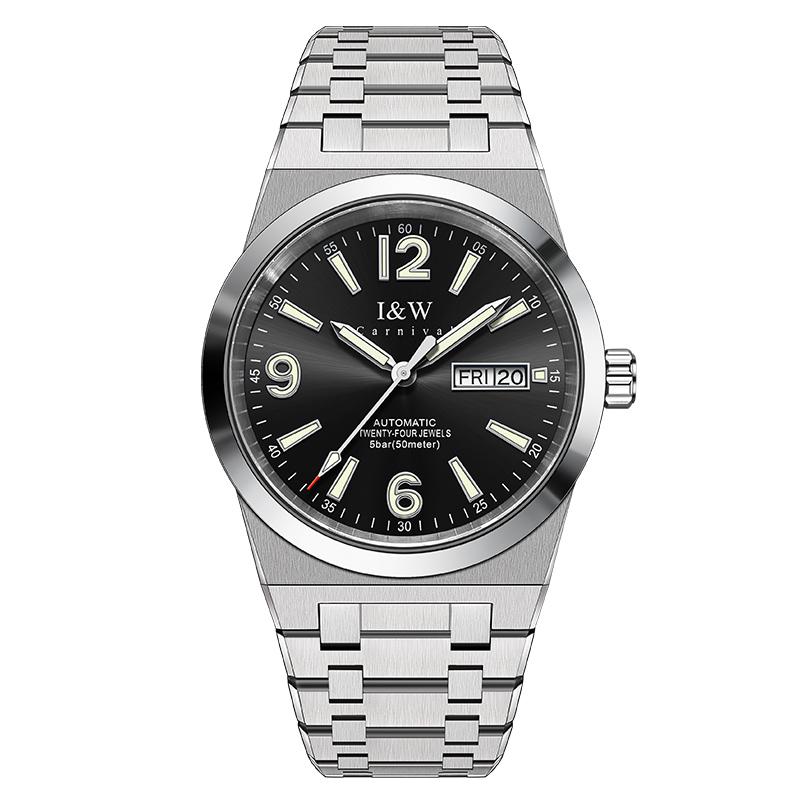 IW Military Watches Men Watch New Waterproof Wristwatch Automatic Watches Men's MIYOTA Movement Sports Watch