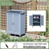Outdoor Anti-Corrosion Solid Wood Garden Storage Cabinet with Sun Protection