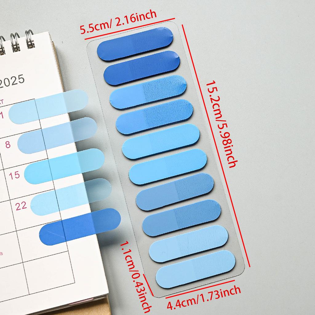 200-2400Sheets Transparent Index Creative Memo Pads Office School Stationery Self-Adhesive Stickers Posted It Sticky Note Pads
