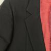 PaulSmith PF-SL-33488 Black Gathered Mix Runway Model Tailored Jacket Jacket L blackUsed