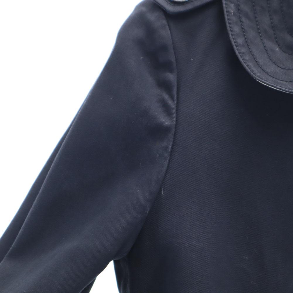 Coach Trench Coat 2 Navy Women Used