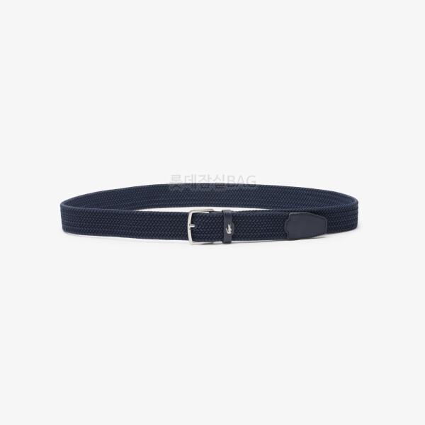 Lacoste Casual Stretch Canvas Belt L40navy Js