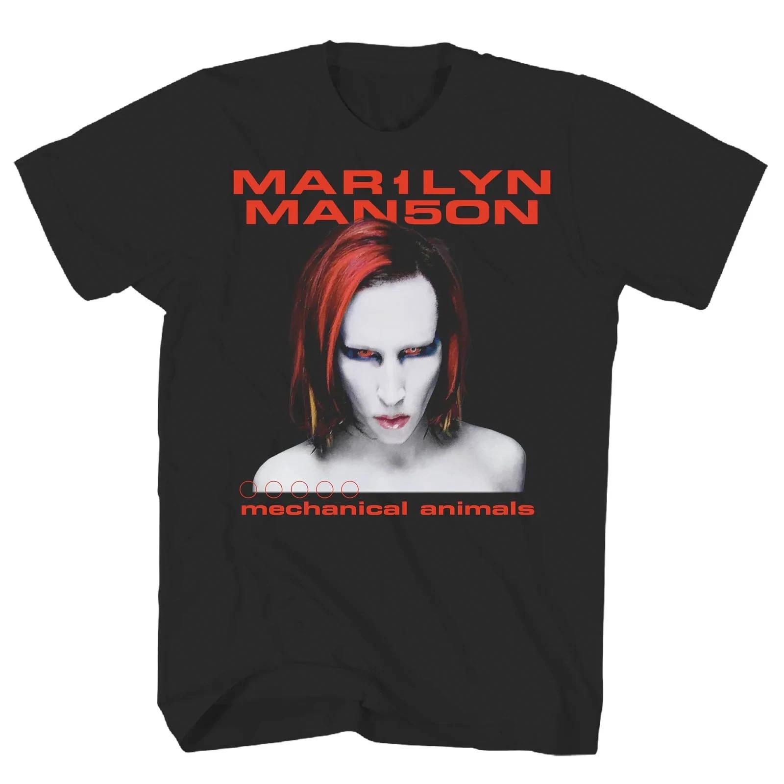 Marilyn Manson - Mechanical Animals - Large Black  t-shirt XS