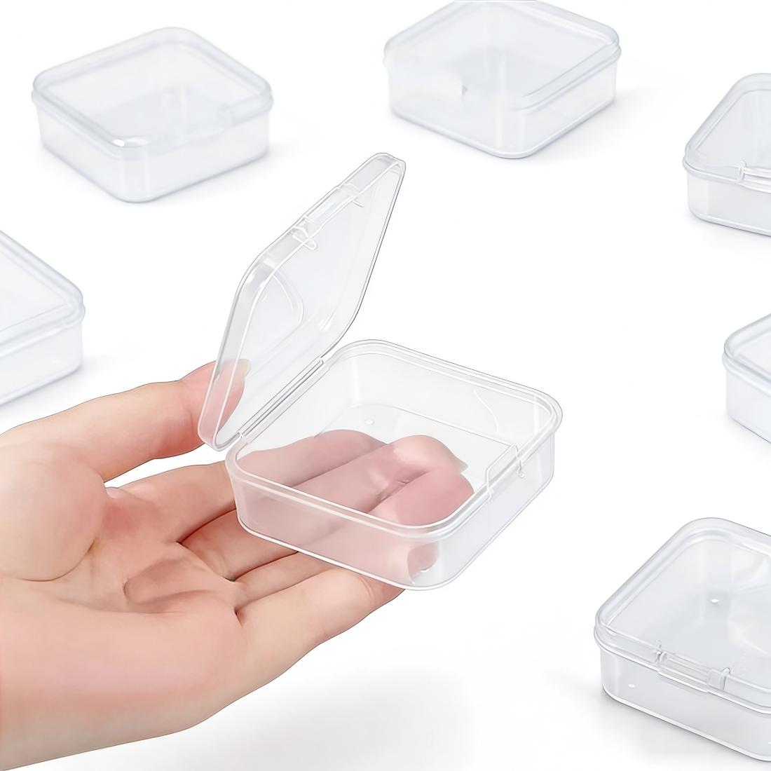 

31Pcs Plastic Storage Box Set (30 Small Cases + 1 Large Box) with Inserts Compartment Organizer for DIY Jewelry Beads Storage чистий