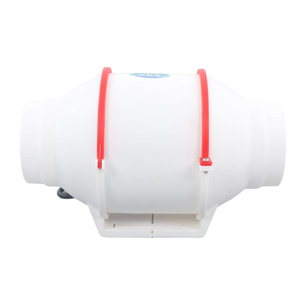 4 Zoll Rundkanalventilator Geräuscharm Zusatzventilator Abluftventilator für Küche Keller AU Stecker 220V