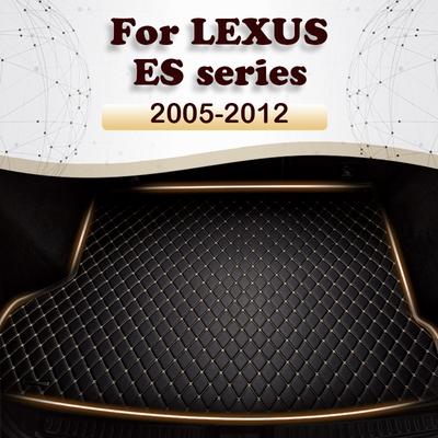 Car Trunk Mat for Lexus ES Series Non-oil-electric Hybrid 2005 2006-2012 Cargo Liner Carpet Interior Parts Accessories