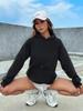 Plus Velvet Loose Hooded Women's Sweatshirt - Autumn/Winter Collection
