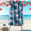 Colorful Seashell Pattern Beach Towel Beach Towel Quick-drying for Travel Outdoor Sports Jogging Beach and Swimming