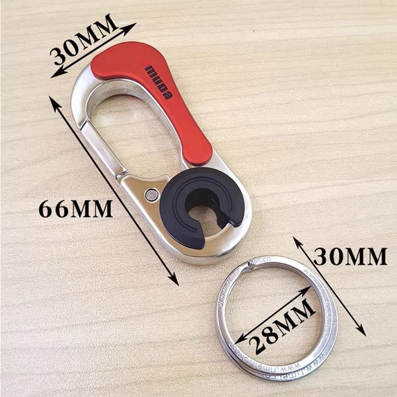 Keychain Fashion Hardware Easily attaches to foreign car keychains to prevent them from falling [AIXUAN] - off. (Type 7)