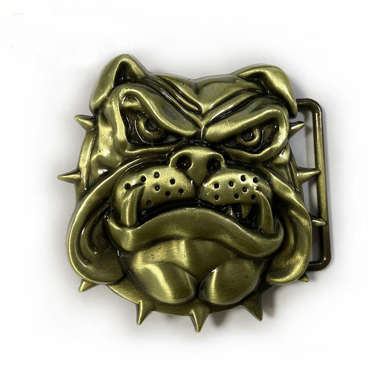 Retro Western Cowboy Asian Tiger Head Belt Buckle – Smooth, Stylish, and Unique Design