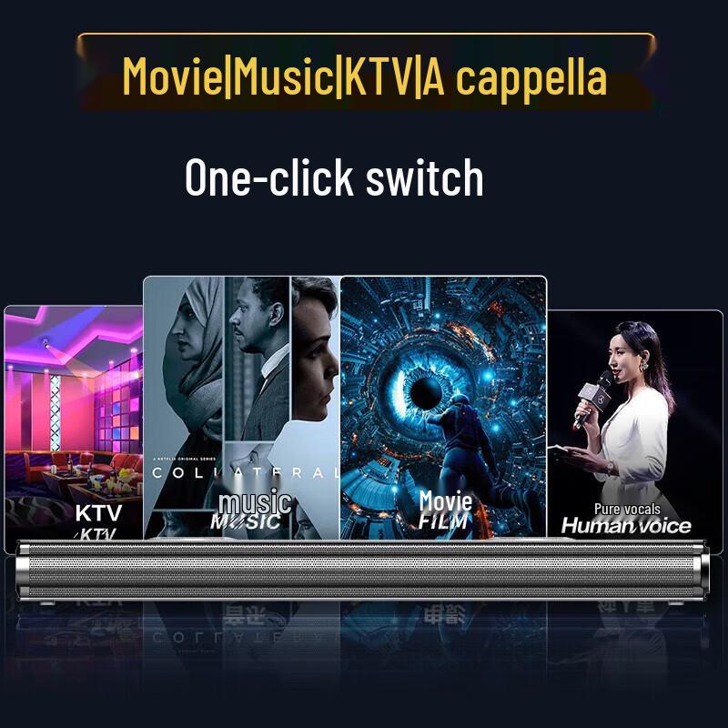 Newmine AK-600pro Wireless Bluetooth Home Theater Karaoke System