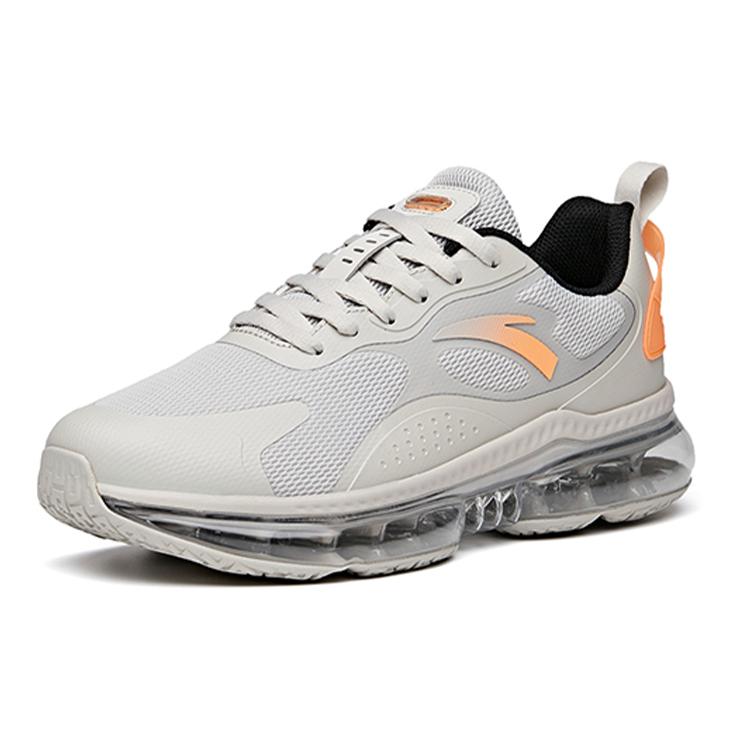 Anta Full Length Air Cushion Cushioning Slip Resistant Abrasion Resistant Breathable Low top Running Shoes Men's 912125503-2
