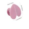 Dual-Action Silicone Facial Scrubber, 2-in-1 Deep Cleansing & Skin Massager, Ergonomic Non-Slip Finger Grip for Face Washing