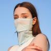 Ice Silk Sports Mask Scarf Breathable Running Sports Mask Soft Adjustable Anti Ultraviolet Thin for Summer Outdoor Activities