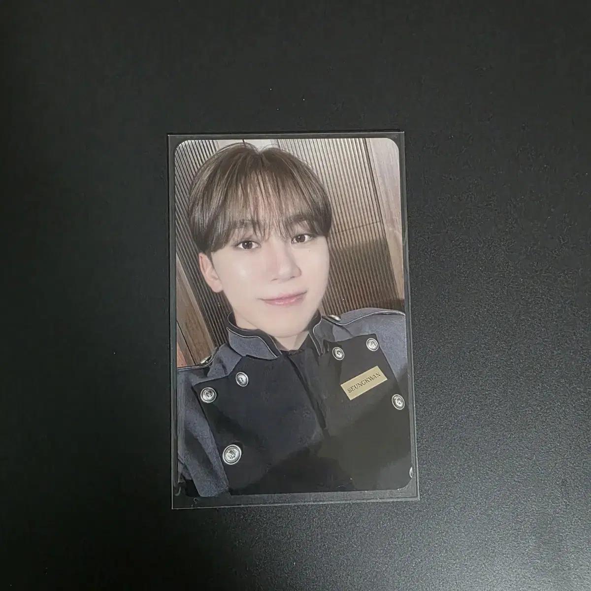 

Seventeen Seventeen Follow Again Carat Zone Seungkwan Photo Card Photocard