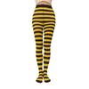 Gothic-Punk-Strumpfhose für Damen, gestreift, Regenbogen, lange Strumpfhose, Halloween, Weihnachten, hohe Taille, Cosplay-Strumpf, elastische, dünne Legging