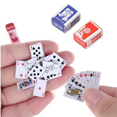 5 Sets tragbare Mini-Pokerkarten – Einzigartiger Spielspaß für Teenager und Erwachsene zu jeder Jahreszeit – Ideales Partyspiel, perfektes Geburtstagsgeschenk oder DIY-Projekt