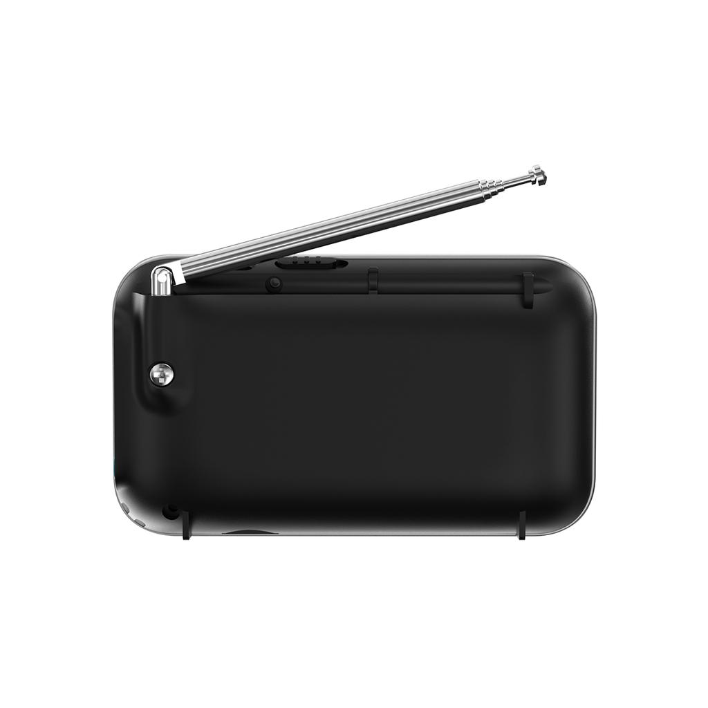 Akai Portable Radio Apr-500Bk 2.5 W Rms Bluetooth 5.3 Fm Usb Tf Black