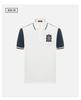 Men's Fashion Color Block Short Sleeve Polo Shirt