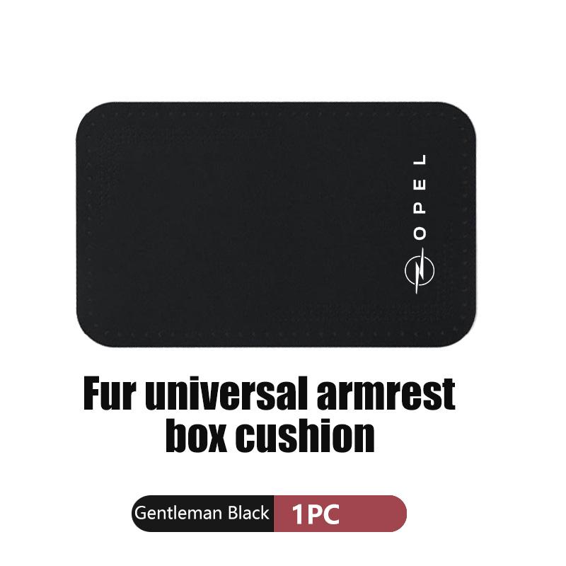Suede Car Central Armrest Pad Scratch Resistant Anti Slip Cushion For Opel ADAM ASTRA J K CORSA E INSIGNIA MOKKA VIVA Meriva