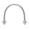 Zinco Zinco Zinco Lega Testa Anello per Porta Cavo Corazzato in Acciaio Inox Linea Sicura Defender Uso Interno