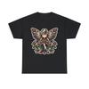 Unisex Adult T Shirt Art Deco Magical Fairy Ornate Wings Trippy Fun Graphic Tee