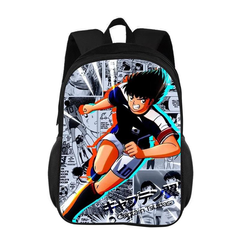Anime Cuphead Print Primary School Pupil Rucksacks 16 Inch School Carrier Cuphead Animated Children Daily Pack Boys Girls Backpack Mochlia