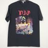 DIO Dream Evil L LARGE Official T-Shirt Black Mens Band Logo Unisex T-Shirt
