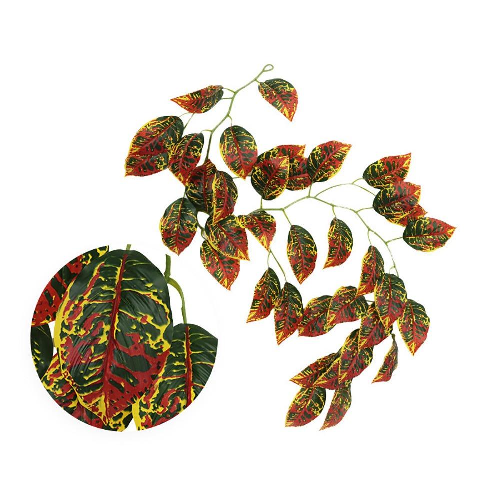 

180cm Length Simulation Leaves Vine Photo Props Artificial Leaf Garland Party Supplies 4