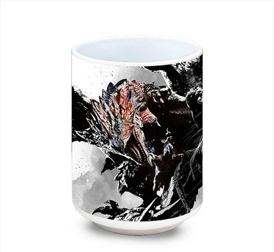 Capcom Monster Hunter Bridge Wall Art 105mm H X 78mm Ceramic Teacup, Approx. Diameter,