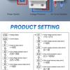 Dual Display 40A 63A 80A 230V Din Rail Adjustable Digital Over Under Voltage Relay Surge Protector Limit Over Current Protection