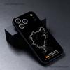 Nurburgring Sport Car Black Soft Cover Phone Case For iPhone 17,16,15,14,13,12,11,Pro,XS,Max,XR,Plus,E,SE4,Mini