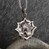 Sieben Engel Magischer Kreis Salomons Siegel Amulett Halskette Anhänger Herren Punk Retro Glücksbringer Schmuck