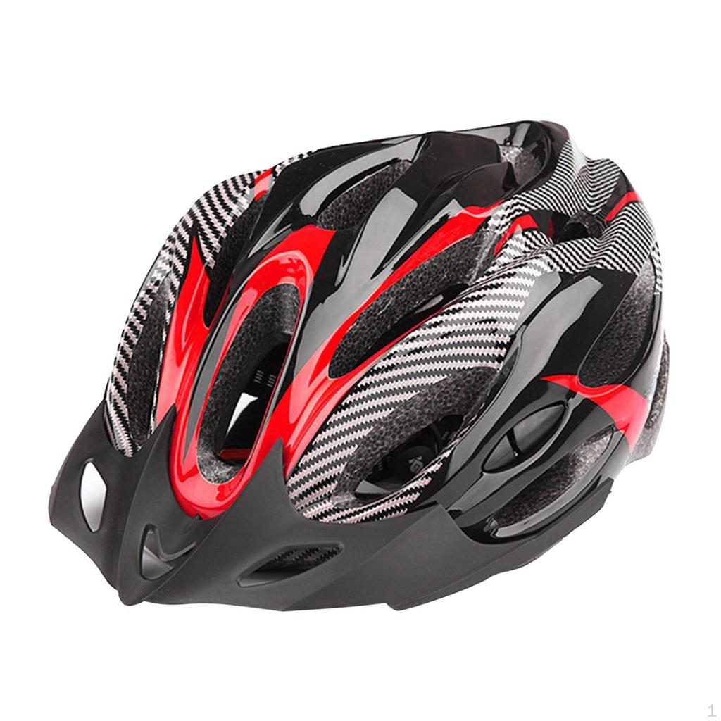 Casco con Visiera Anti Impatto Protezione Testa per Ciclismo